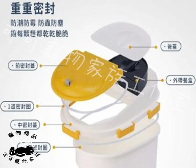 【預購】貓掌多功能儲糧桶