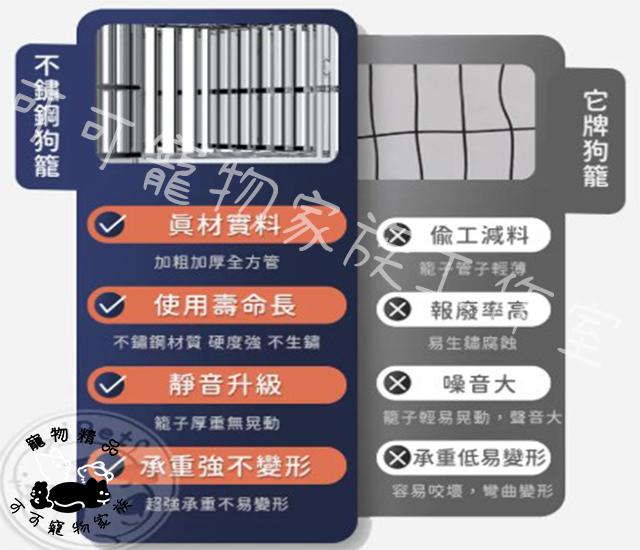 【預購】不鏽鋼狗籠