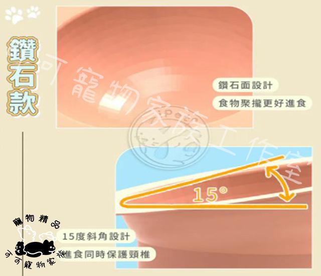 【預購】寵物斜口高腳單碗