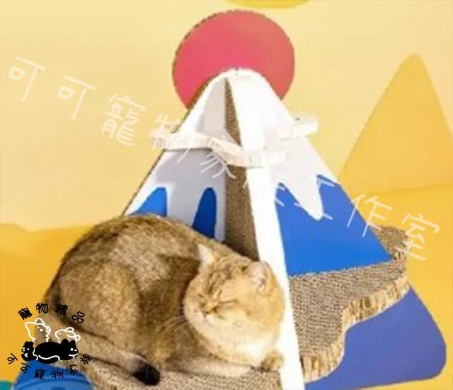 【預購】富士山貓抓屋
