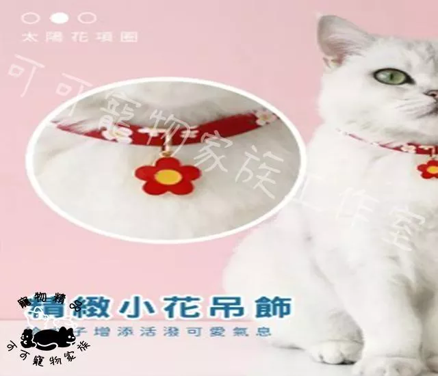 寵物太陽花項圈