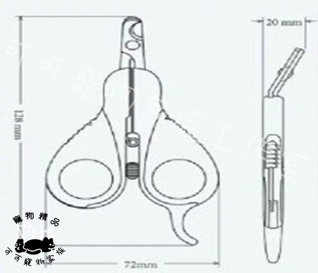 PAKEWAY派可為彎頭指甲剪
