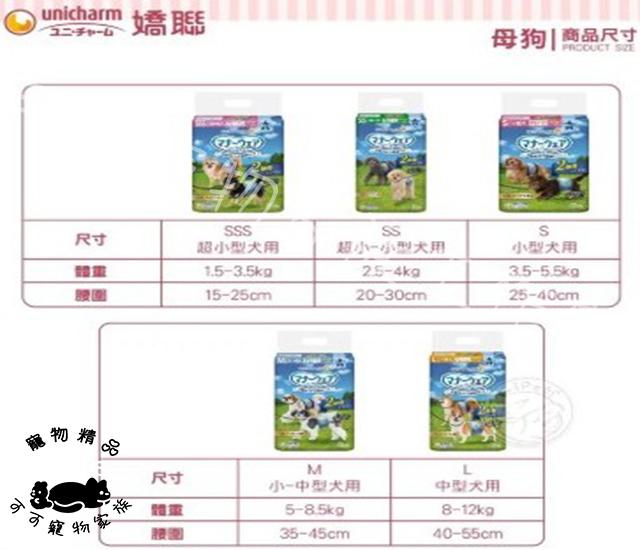 Unicharm日本嬌聯消臭大師寵物禮貌帶