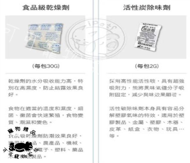 寵物飼料用活性碳除臭包乾燥劑