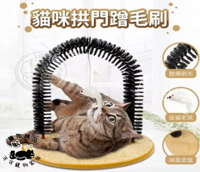 貓咪拱門蹭毛刷