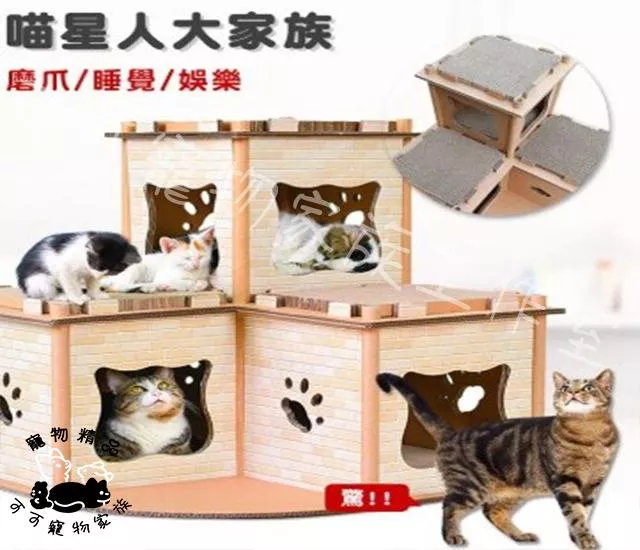 洋房爬架喵星人豪宅