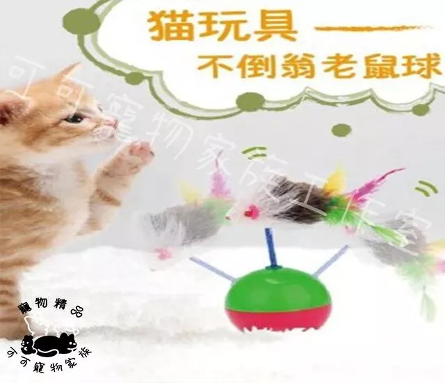 貓咪不倒球玩具