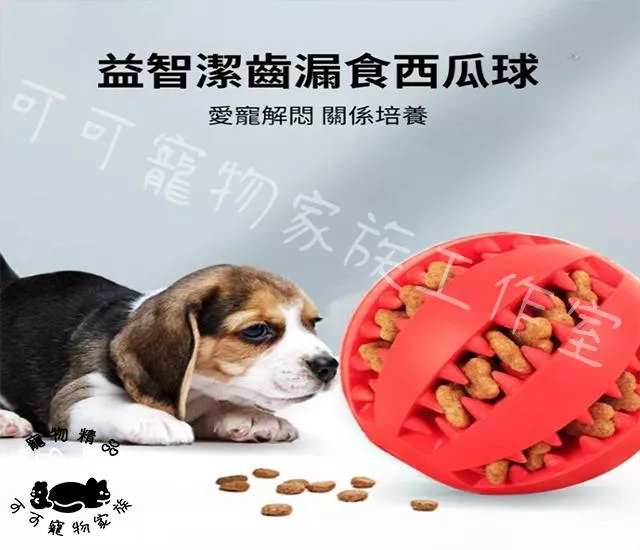 寵物漏食潔齒球玩具