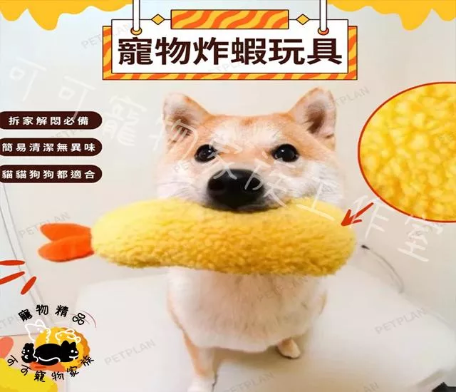 寵物炸蝦玩具