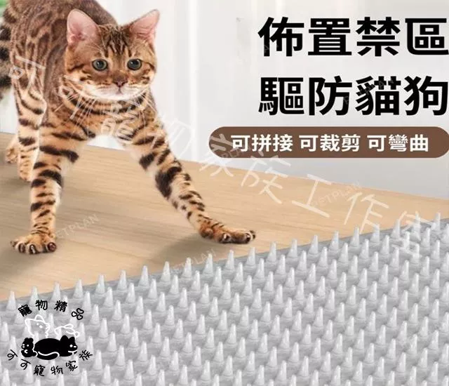 小圓頭間刺防貓墊