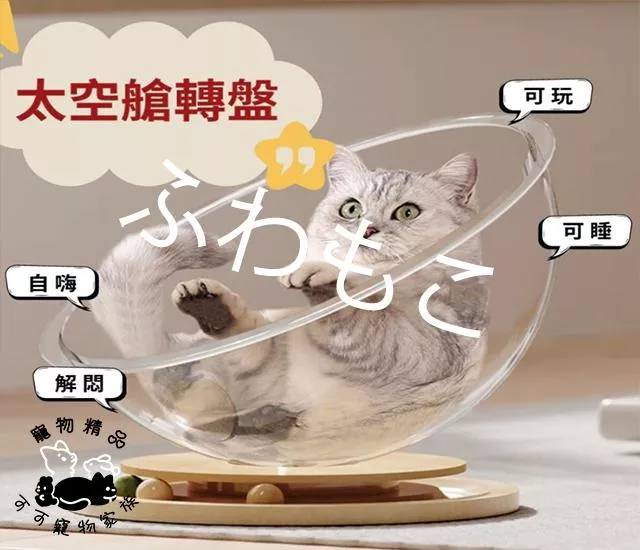 轉盤太空艙貓窩