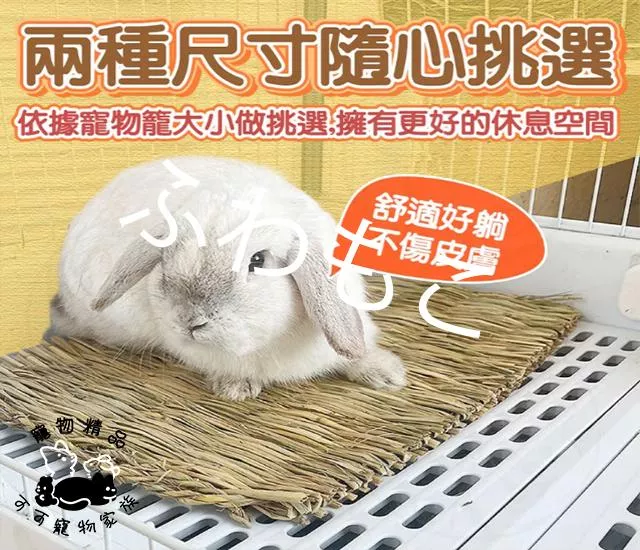 小寵編織草墊