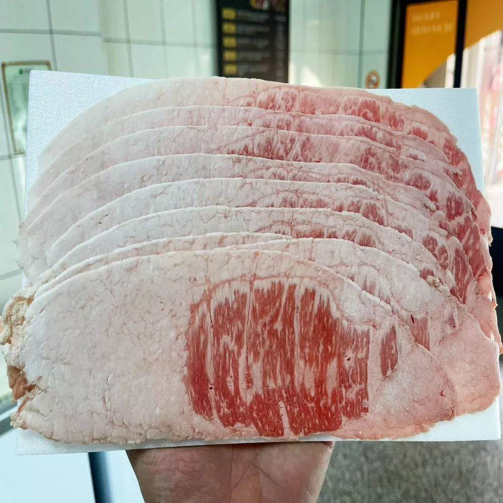 美國：胸口油(已切：火鍋)