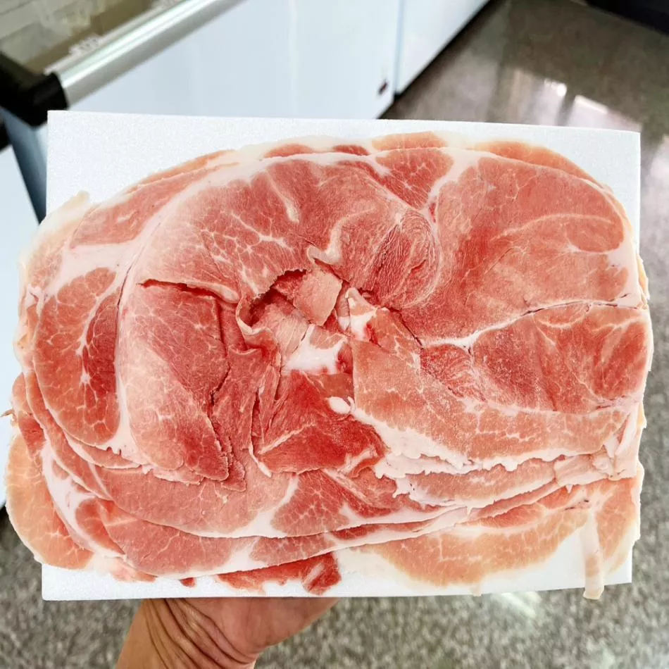 1983：前腿豬肉片(已切：火鍋)(易碎)