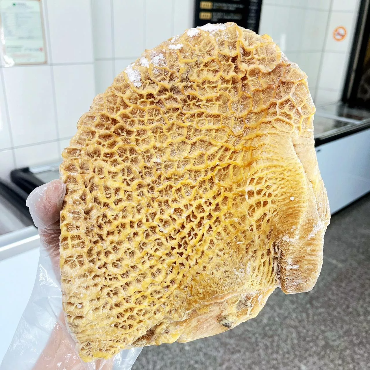 蜂巢牛肚