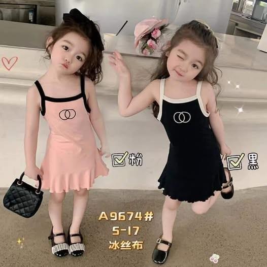 北屯實體店❤現貨涼感細肩帶洋裝(版小)✩米米童著-E0139