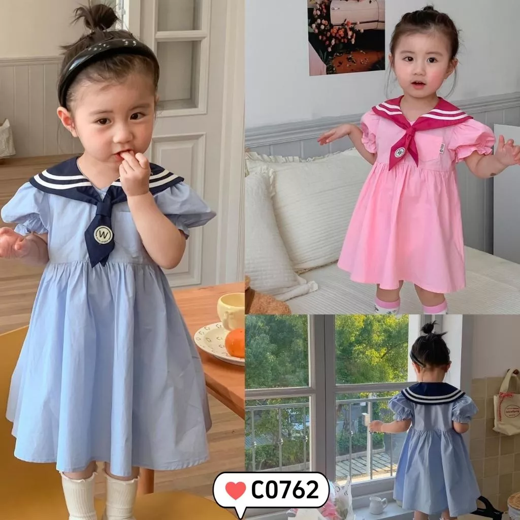 北屯實體店❤現貨高品 學院風披肩公主洋裝✩米米童著-C0762