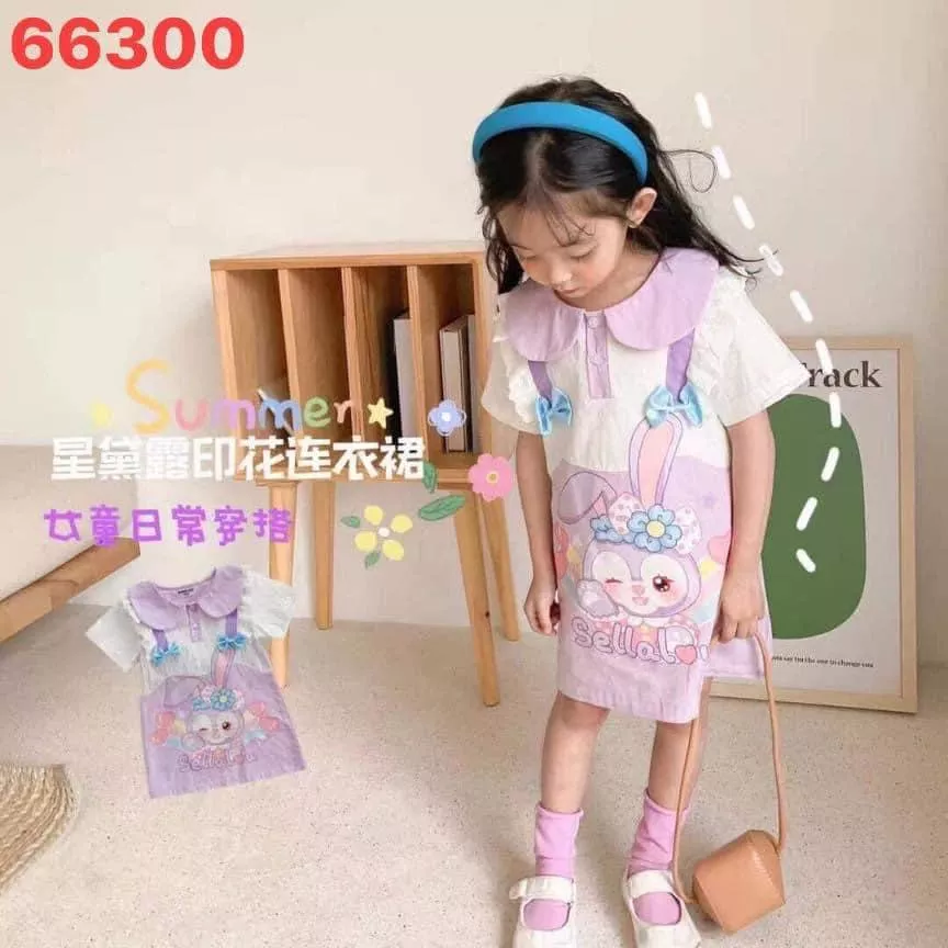 北屯實體店❤現貨寶寶/中小童 翻領長版上衣/洋裝✩米米童著-C0231