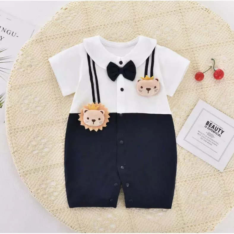 北屯實體店❤現貨小紳士連身衣✩米米童著-E0118