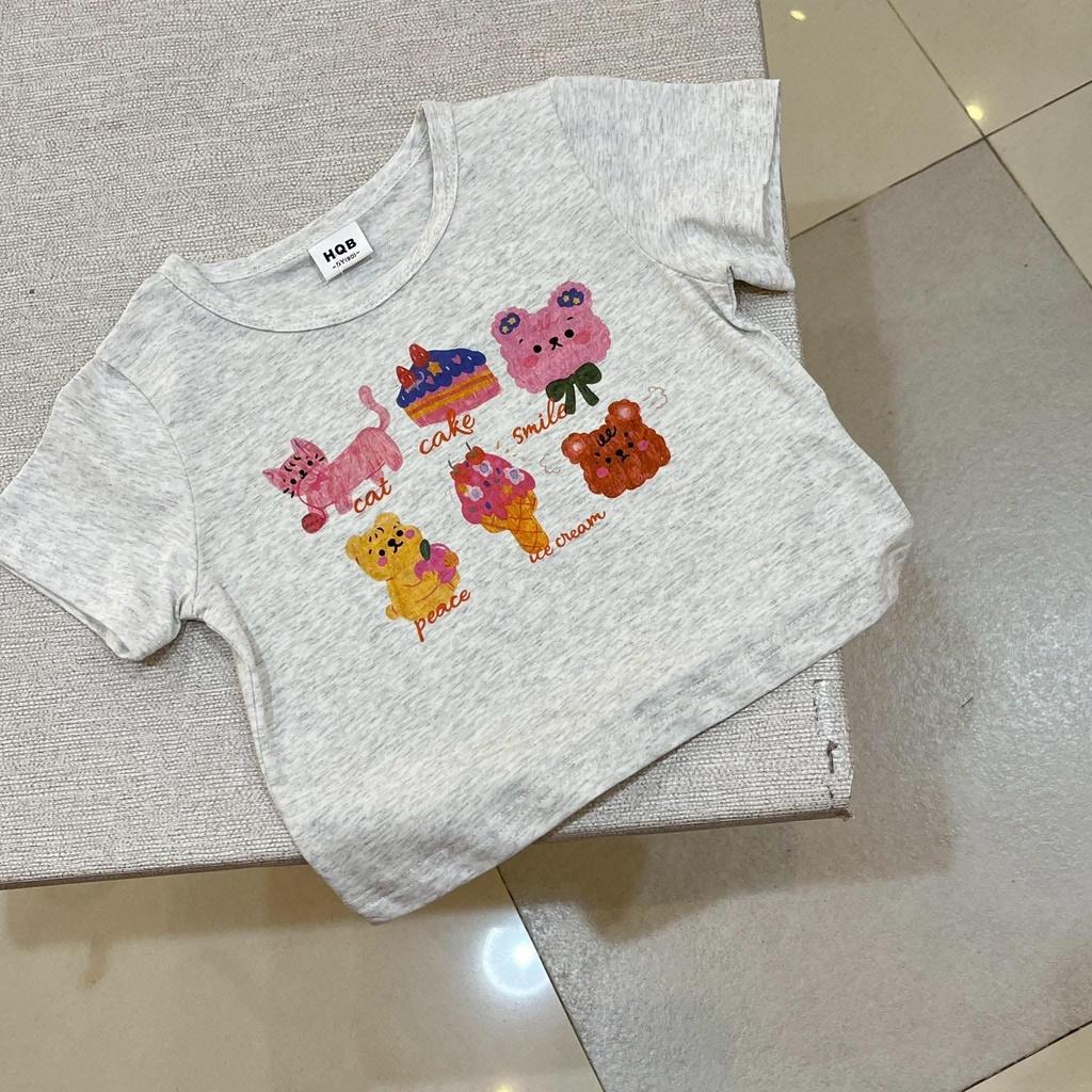 北屯實體店❤現貨甜點動物 短版短袖上衣✩米米童著-E0228