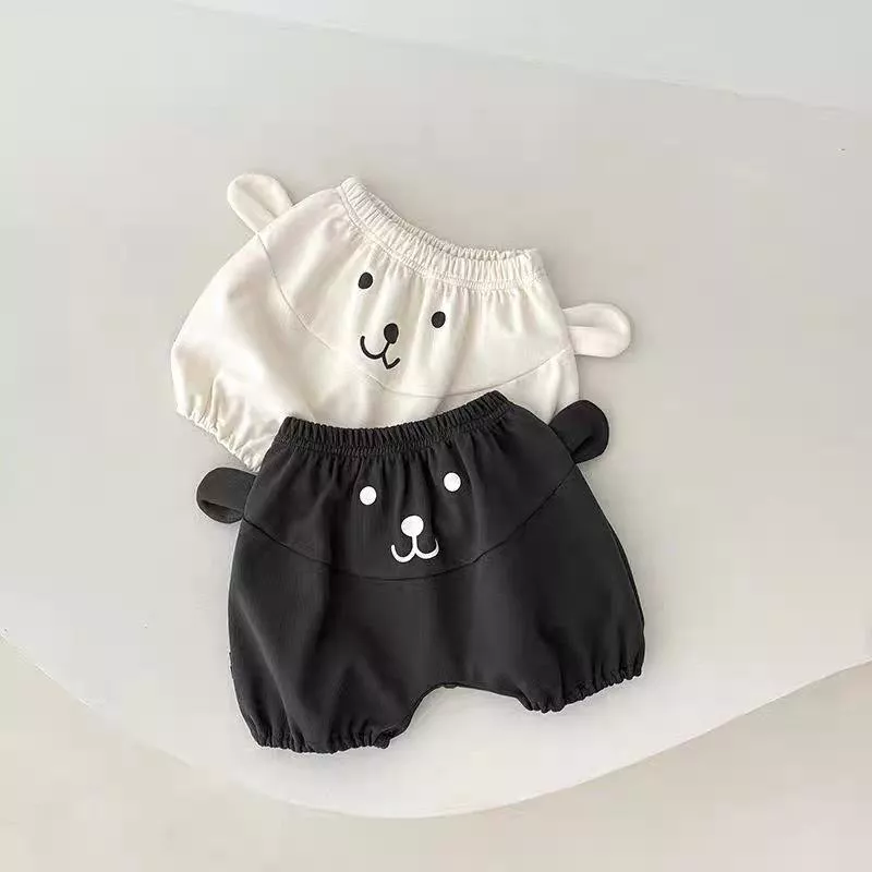 韓版預購 寶寶系列 小熊大臉臉屁屁褲（73~90）