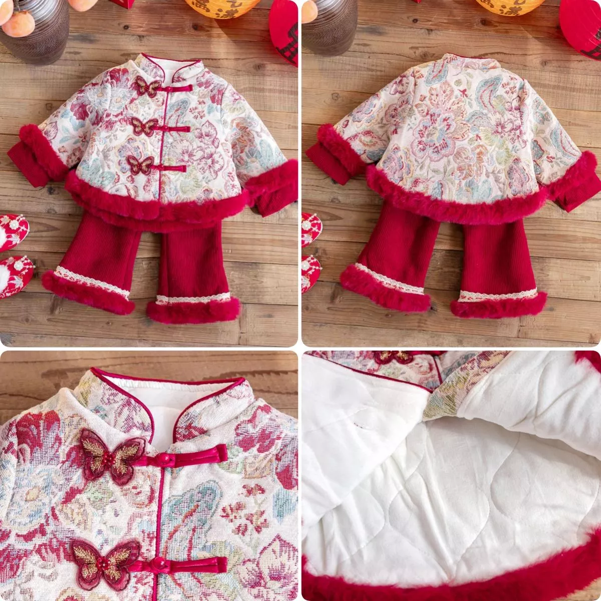 預購 中式拜年服系列 - 加絨 (80~130)