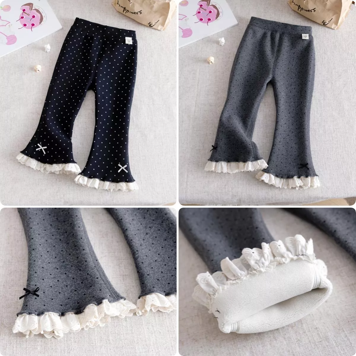 預購 加絨款 微喇叭褲 (100~160)