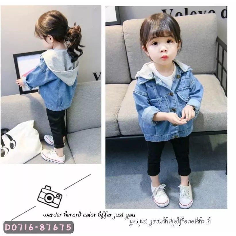 北屯實體店❤現貨 寶寶款 牛仔外套✩米米童著-D0716
