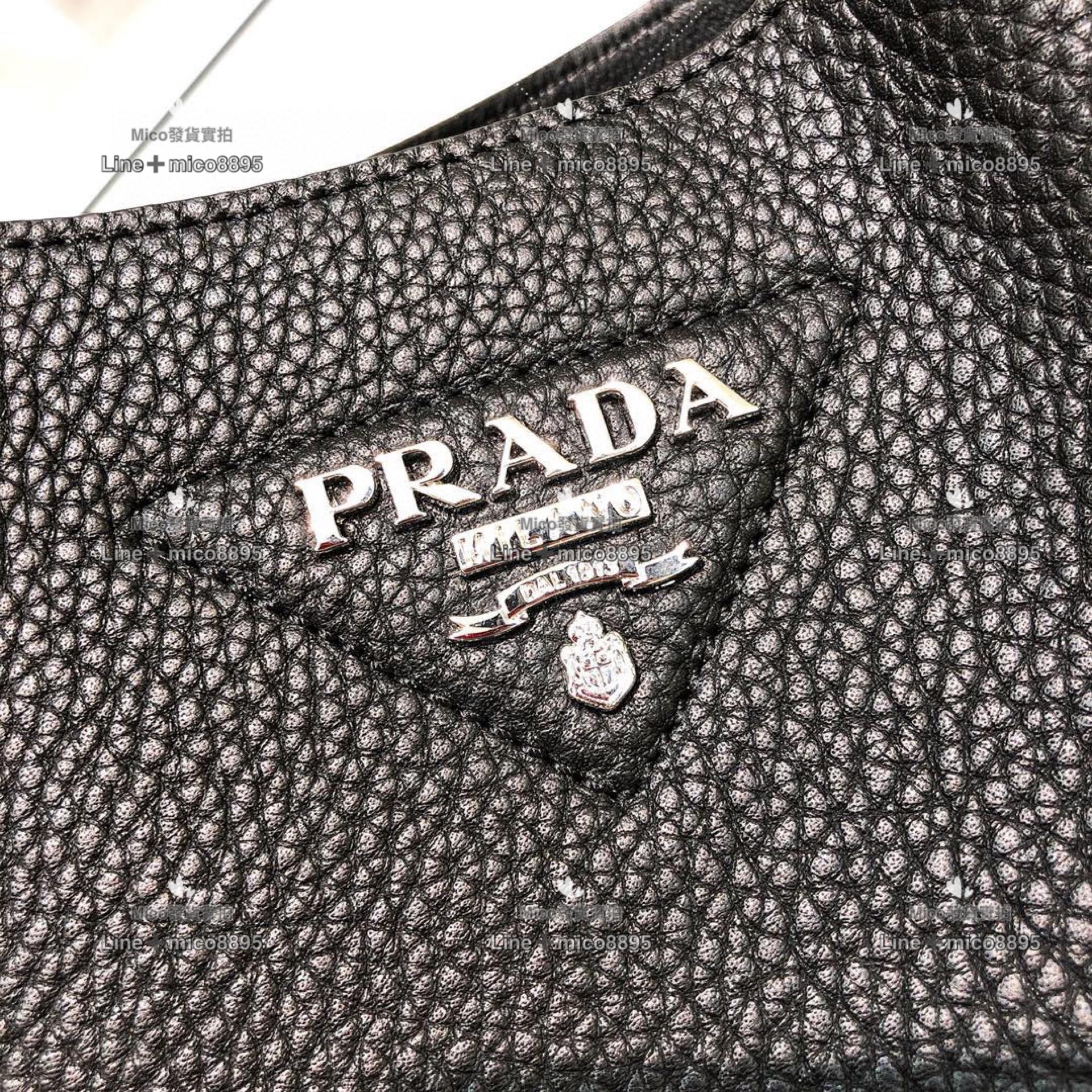 Prada 柔軟小牛皮 菜籃子 托特腋下包小號 23cm