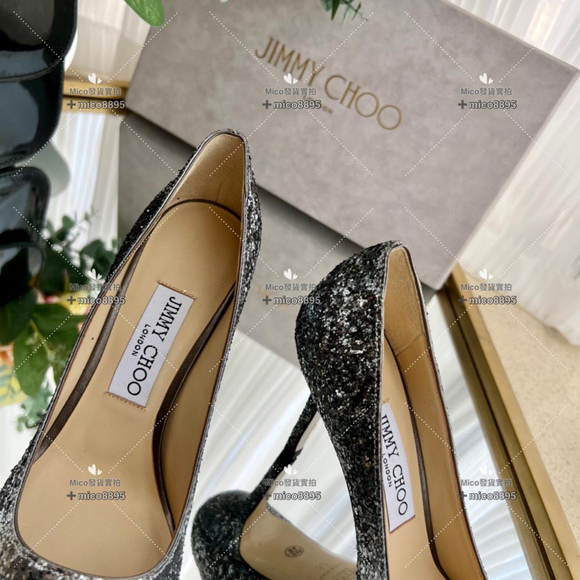 Jimmy Choo 黑色漸層 經典款高跟鞋 婚鞋 35-40