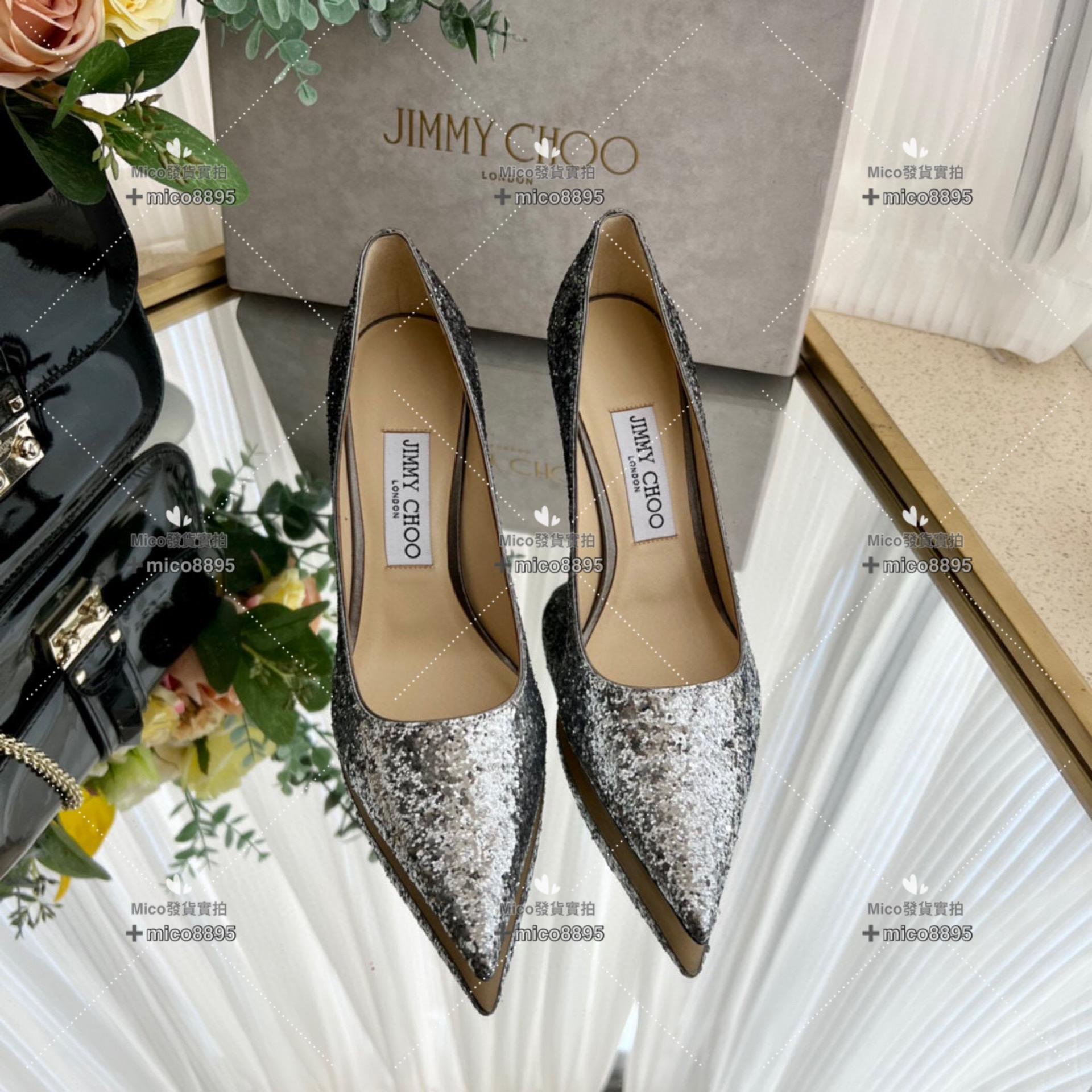 Jimmy Choo 黑色漸層 經典款高跟鞋 婚鞋 35-40