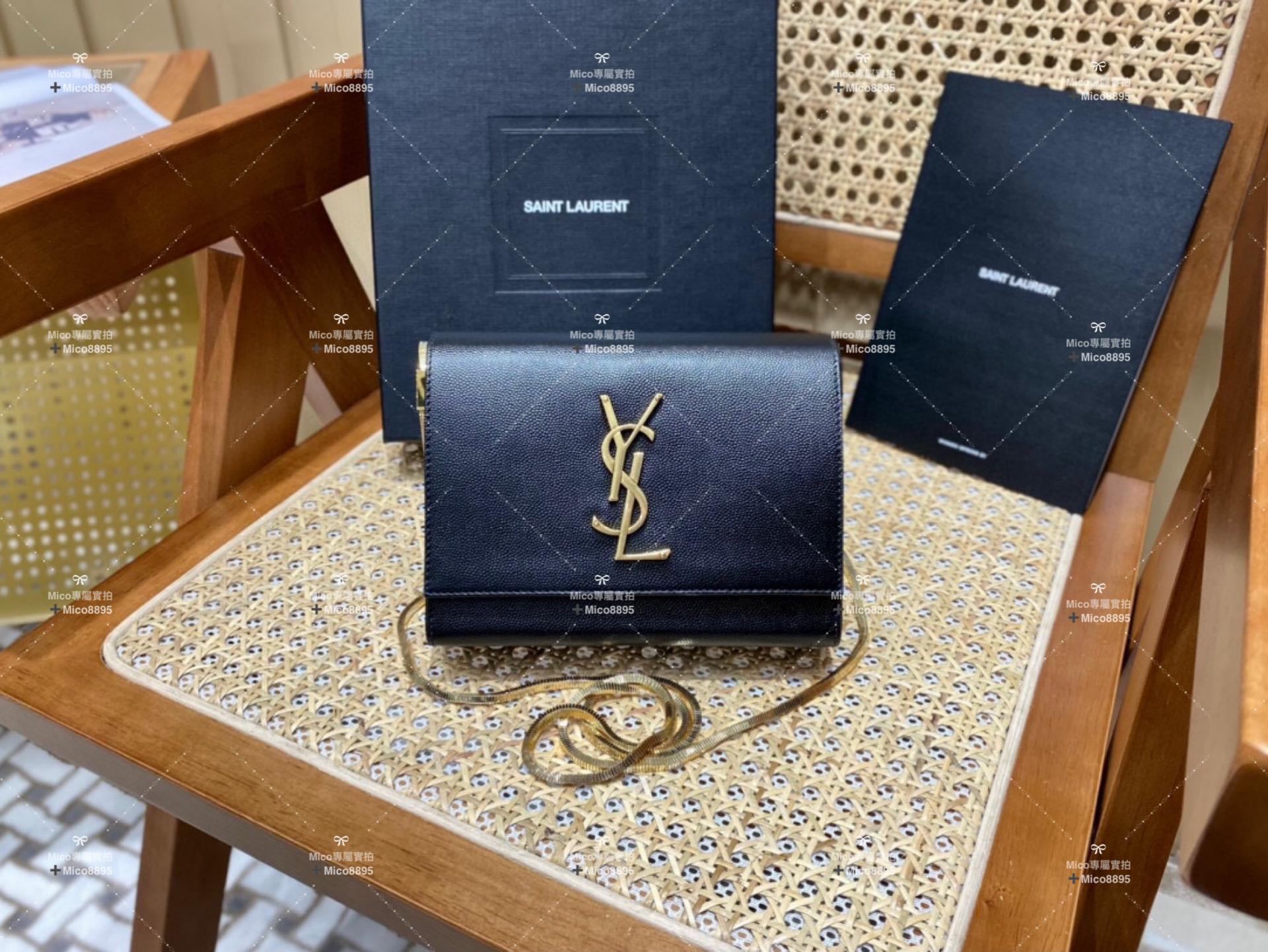 YSL 張鈞甯同款 KATE BOX BAG 牛皮盒子包