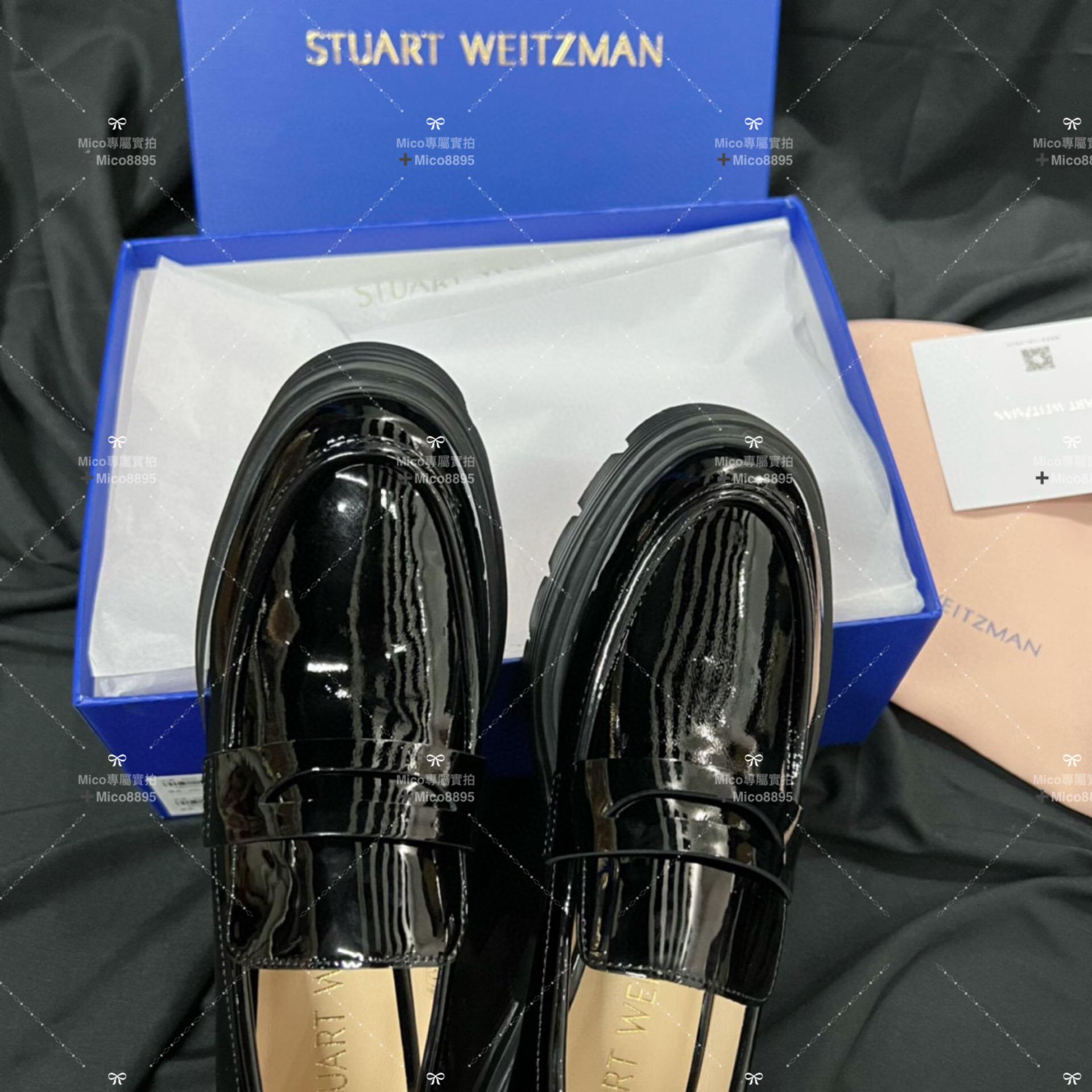 Stuart Weitzman 百搭漆皮樂福鞋 35-39