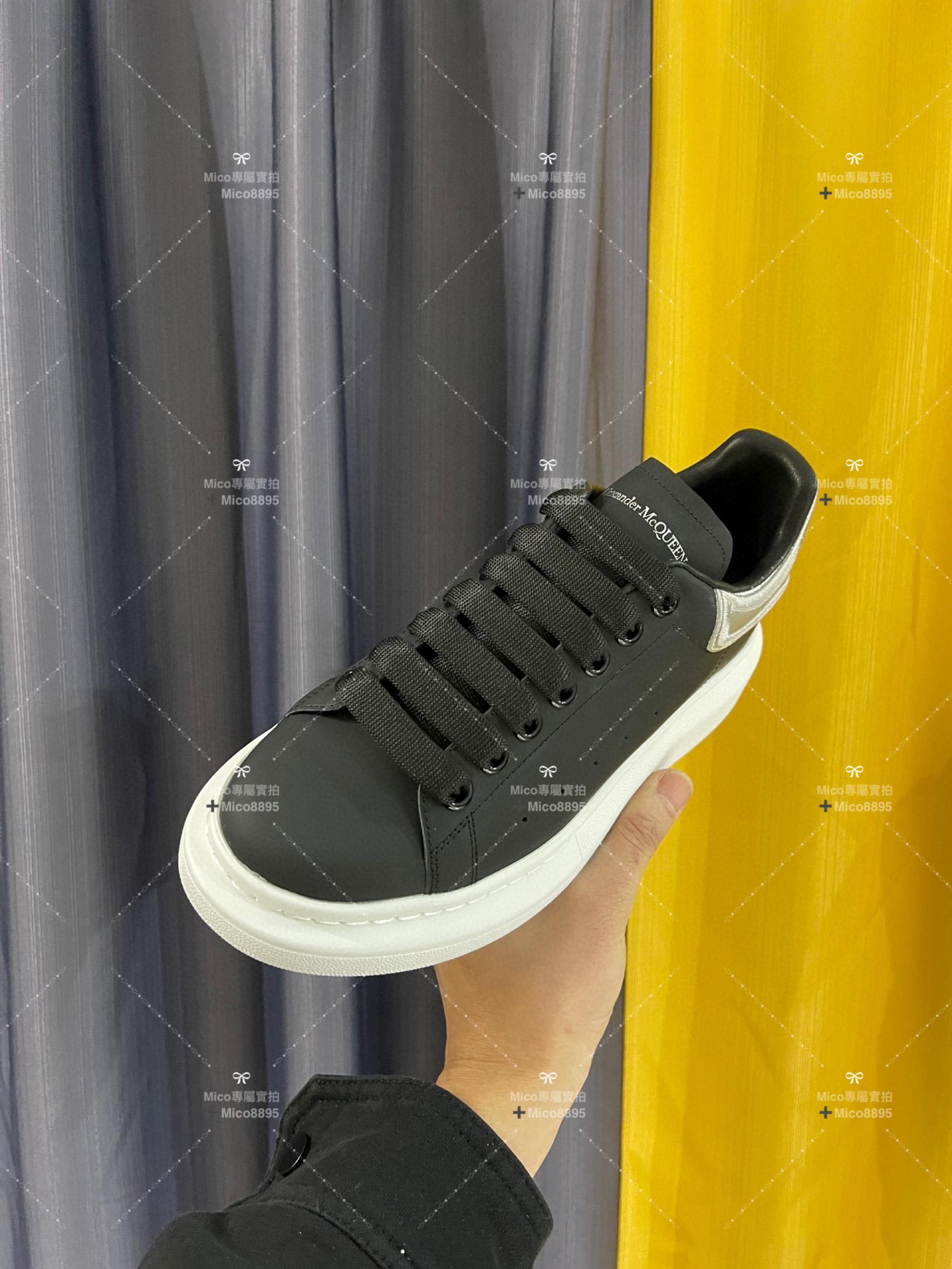 電繡銀尾 Alexander McQueen·亞歷山大麥昆 麥坤小白鞋 情侶鞋 尺碼：34-40