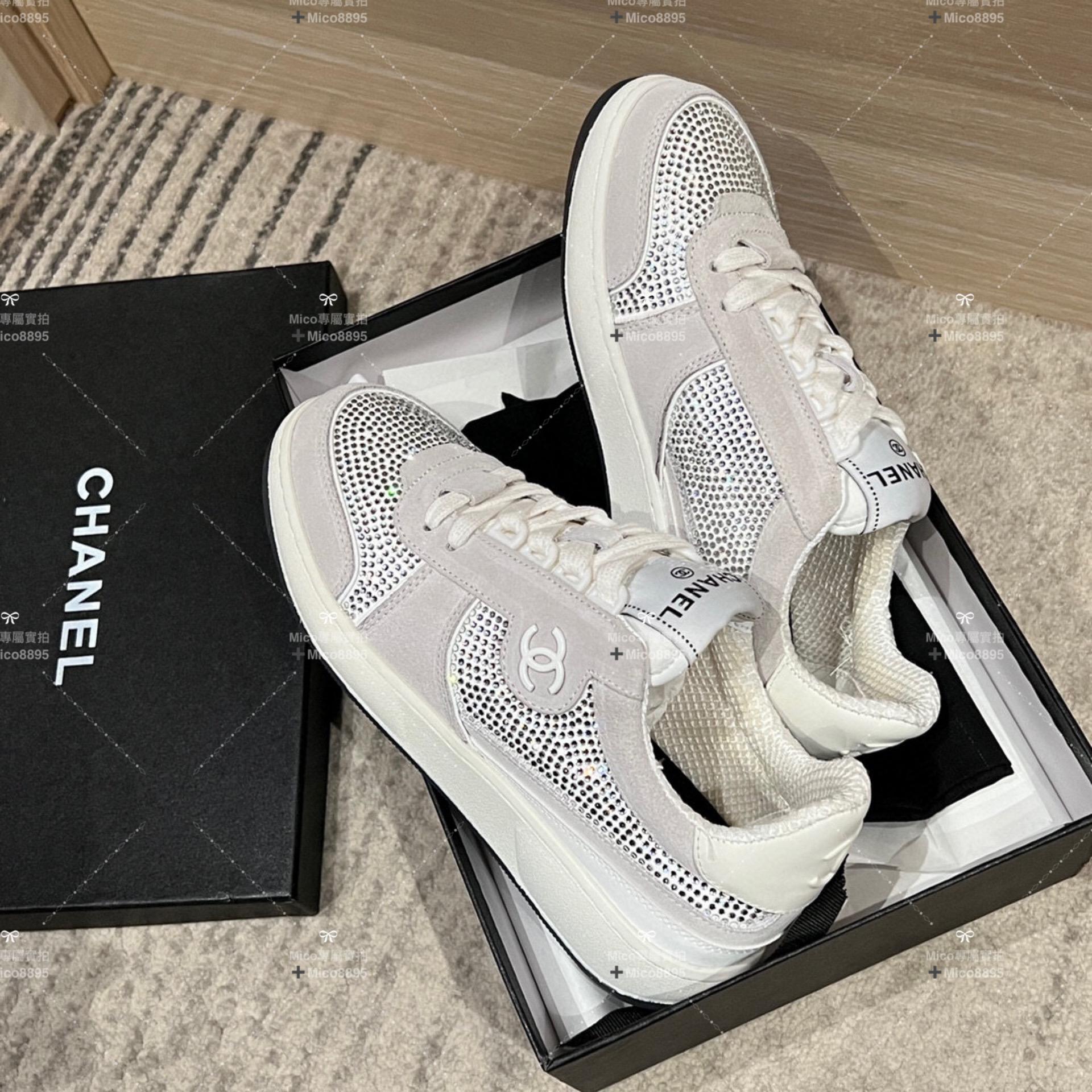 Chanel 22P sneaker 鑽石💎運動鞋 施華洛世奇 35-39