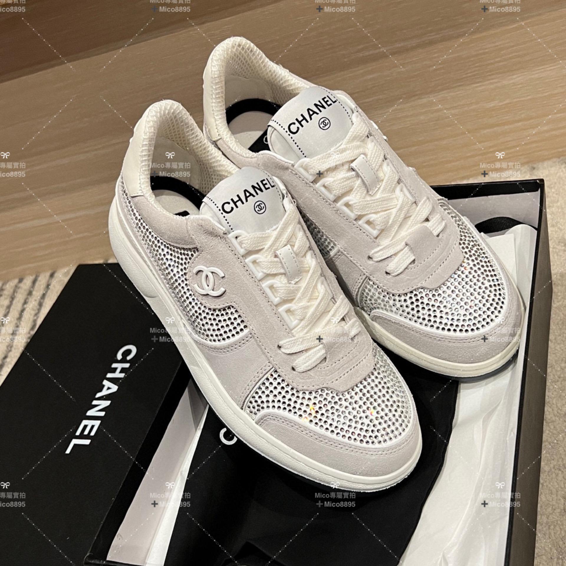 Chanel 22P sneaker 鑽石💎運動鞋 施華洛世奇 35-39