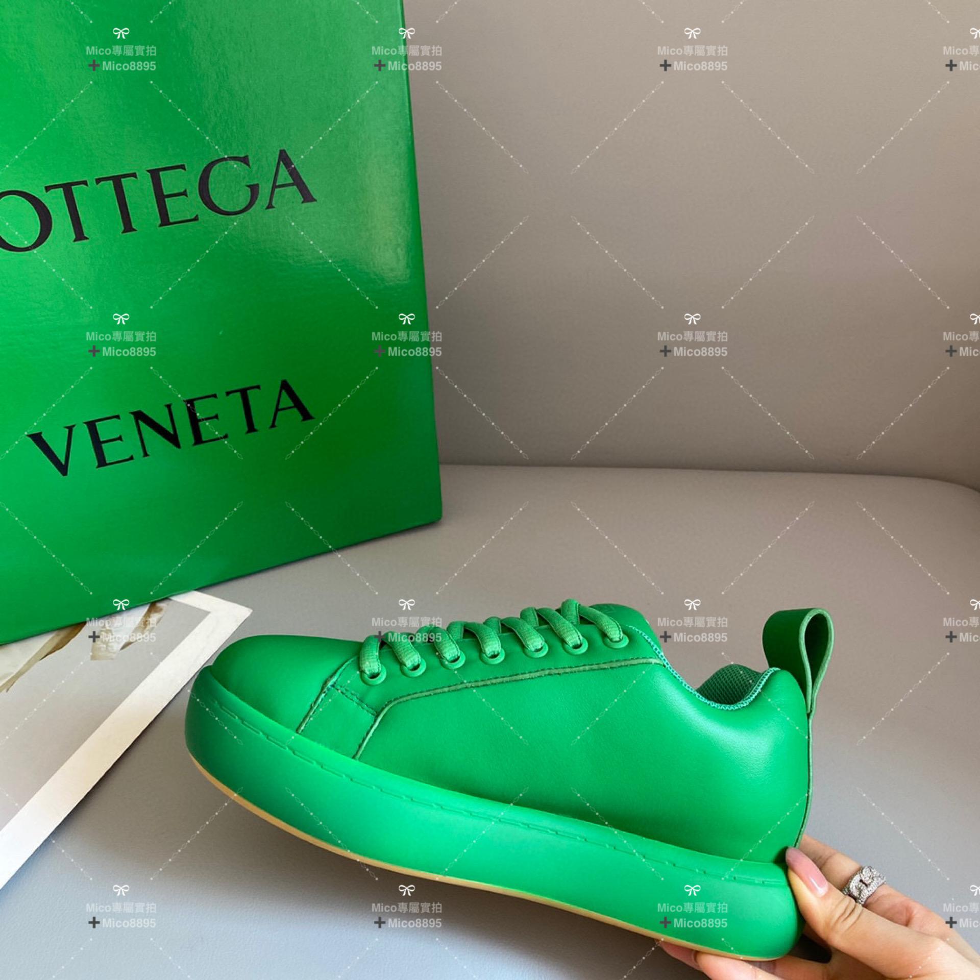 Bottega Veneta BV 極簡系列 情侶款/男女 休閒小白鞋 百搭款