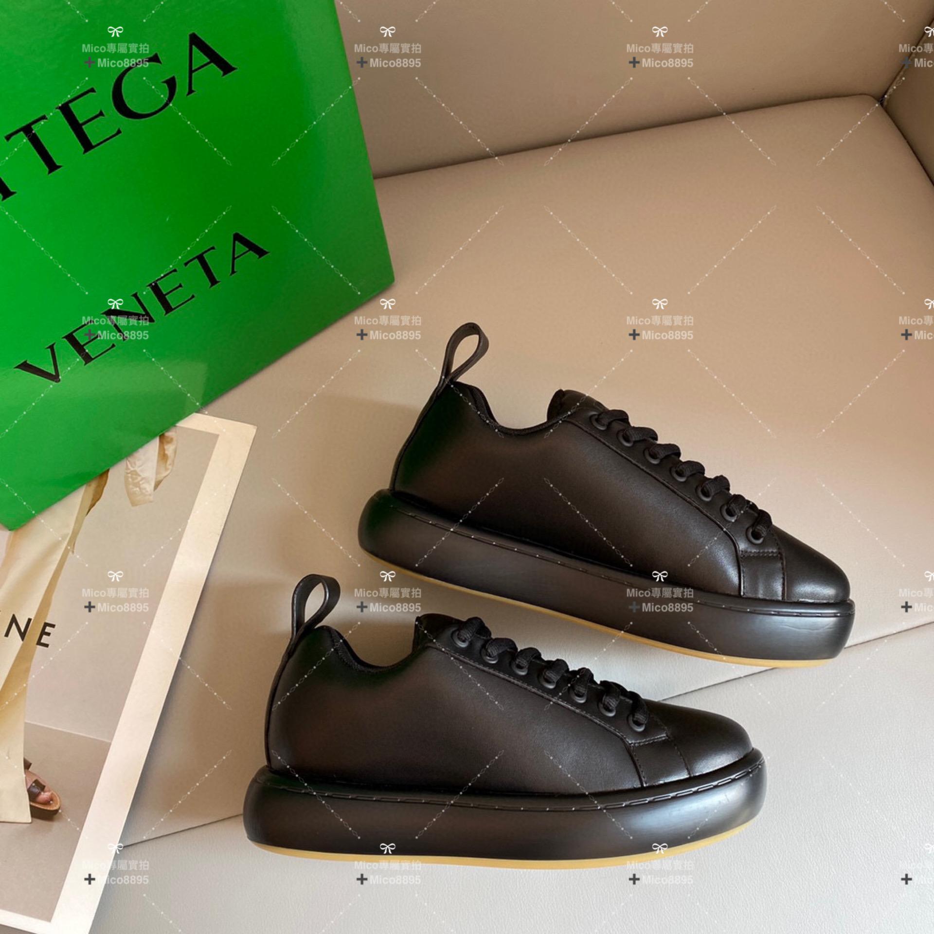 Bottega Veneta BV 極簡系列 情侶款/男女 休閒小白鞋 百搭款