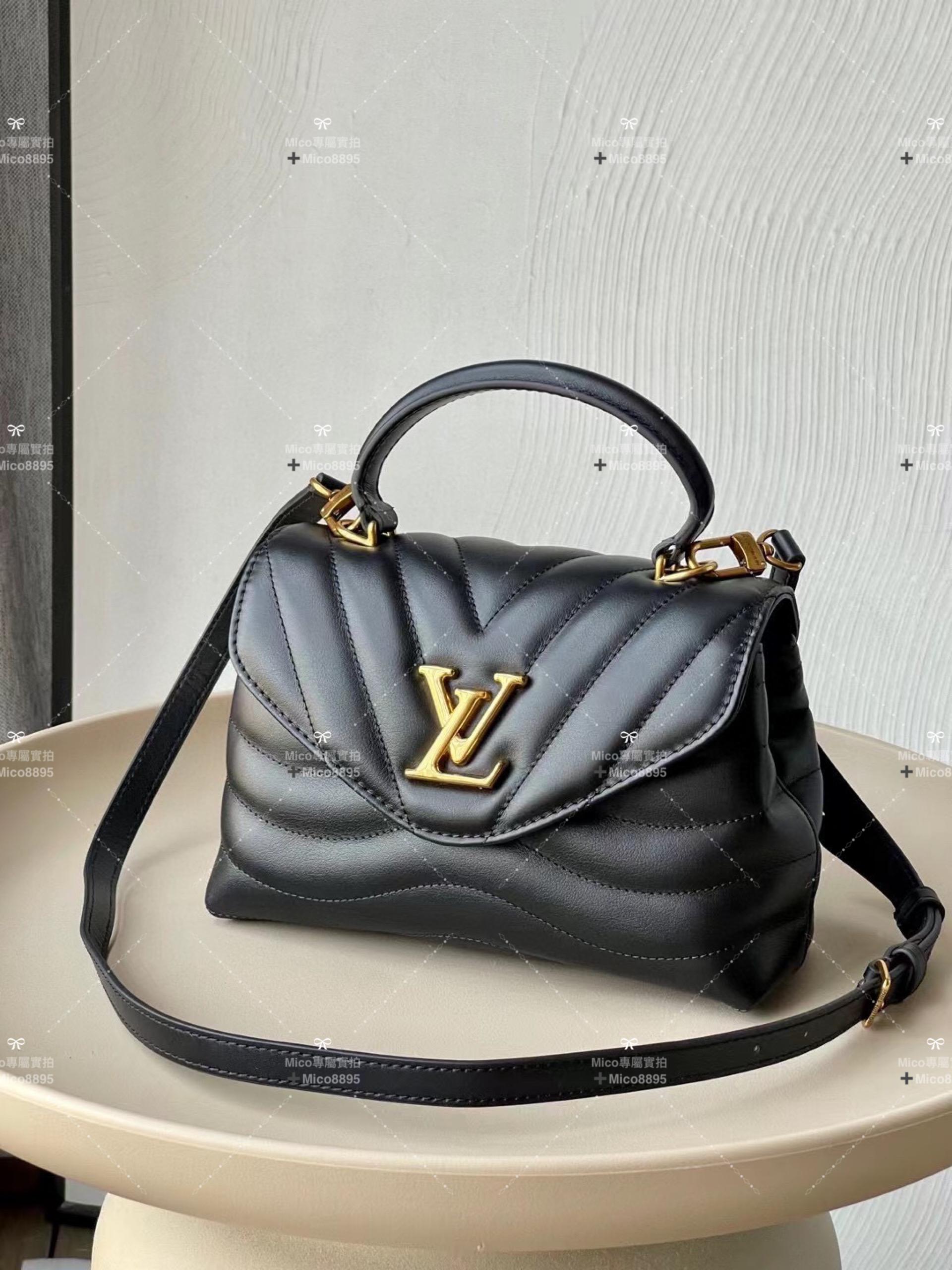 LV Hold Me 手袋 M21720黑色牛皮 23cm