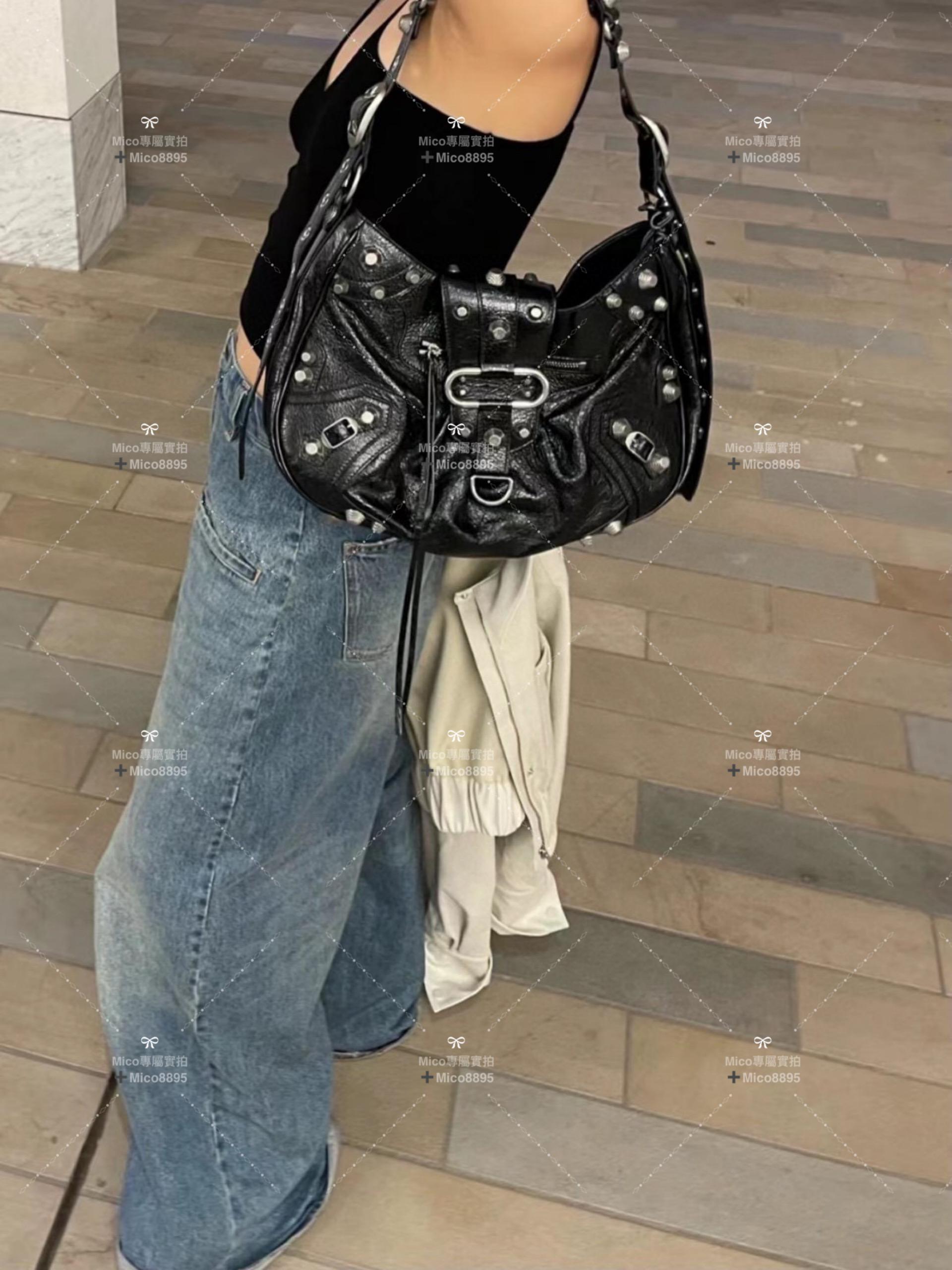 Balenciaga Le Cagole 大號半月牙腋下/斜挎包 37cm