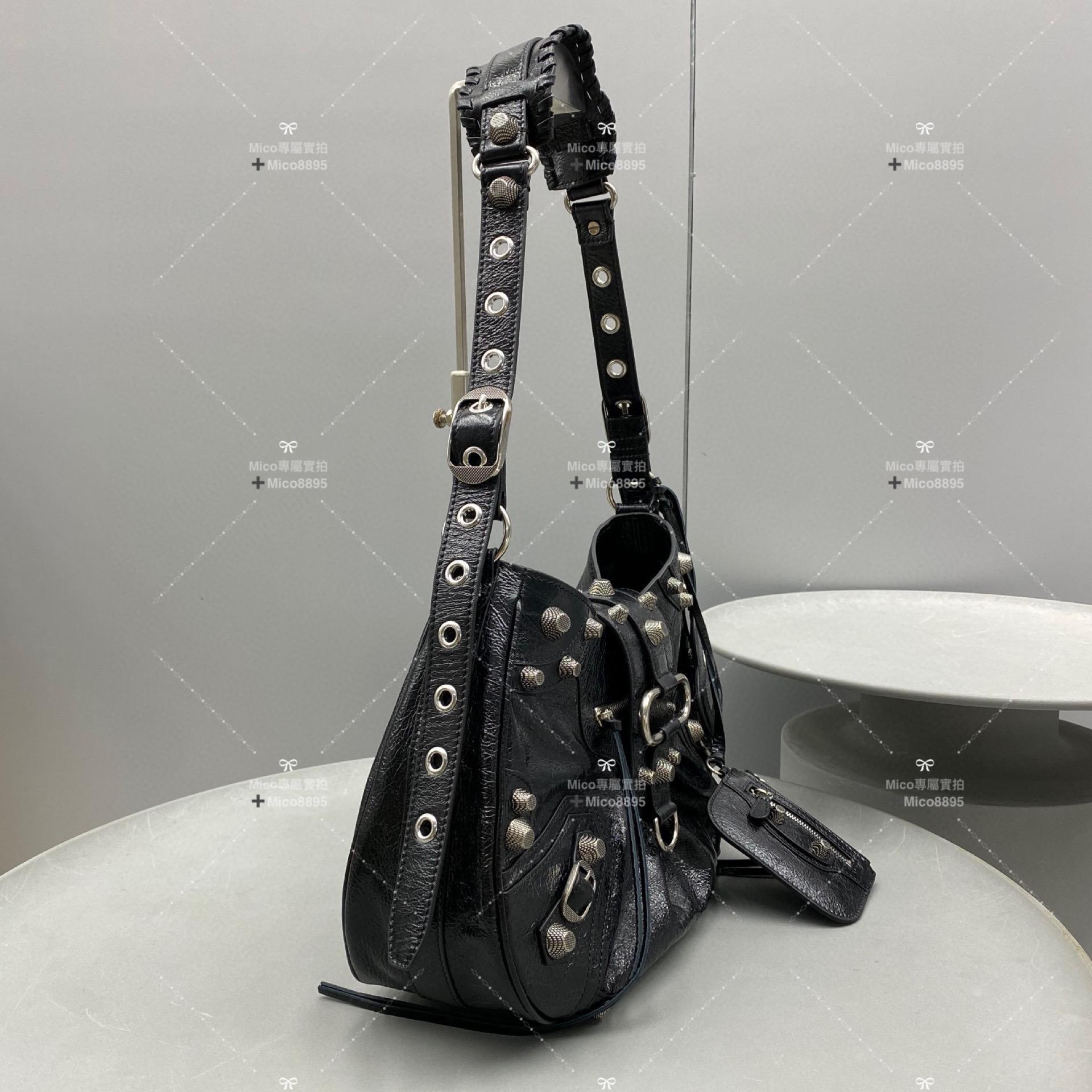 Balenciaga Le Cagole 大號半月牙腋下/斜挎包 37cm