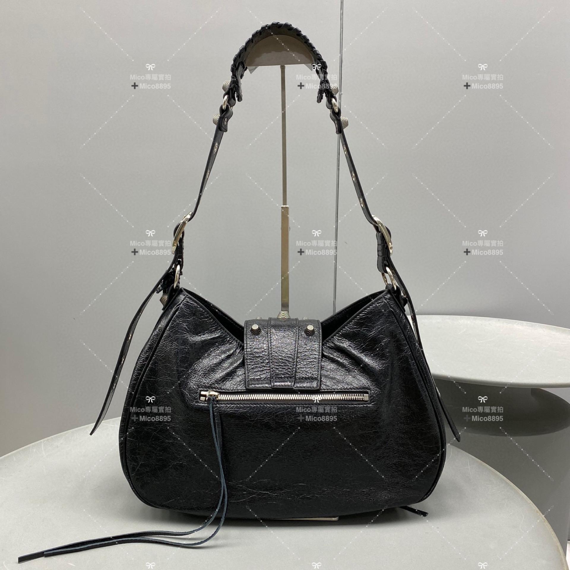 Balenciaga Le Cagole 大號半月牙腋下/斜挎包 37cm