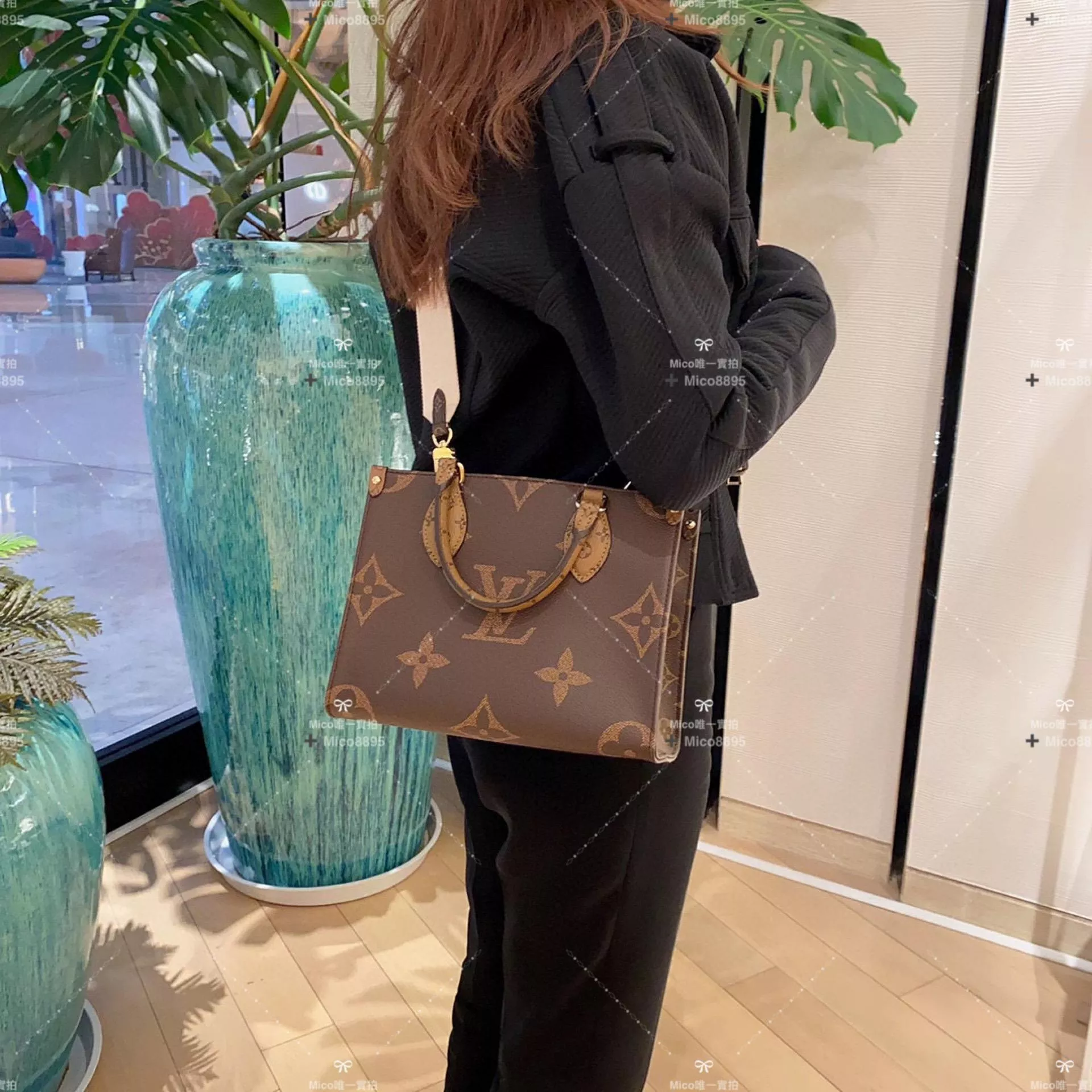 LV ONTHEGO 小號手袋 M46373 mini托特包 25cm