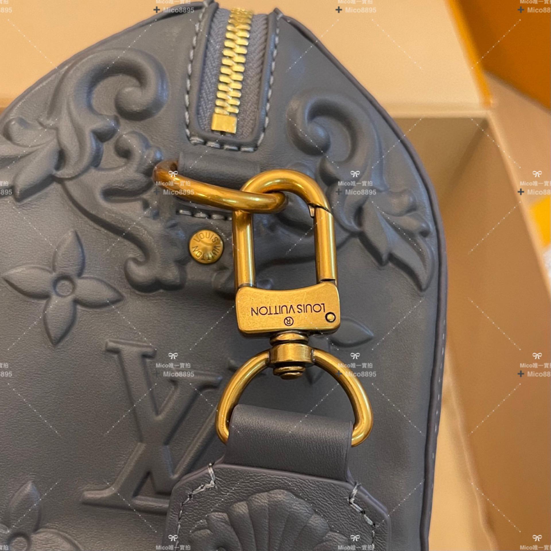 LV 巴洛克系列 浮雕款CITY KEEPALL 手袋 型號：M21835 27cm