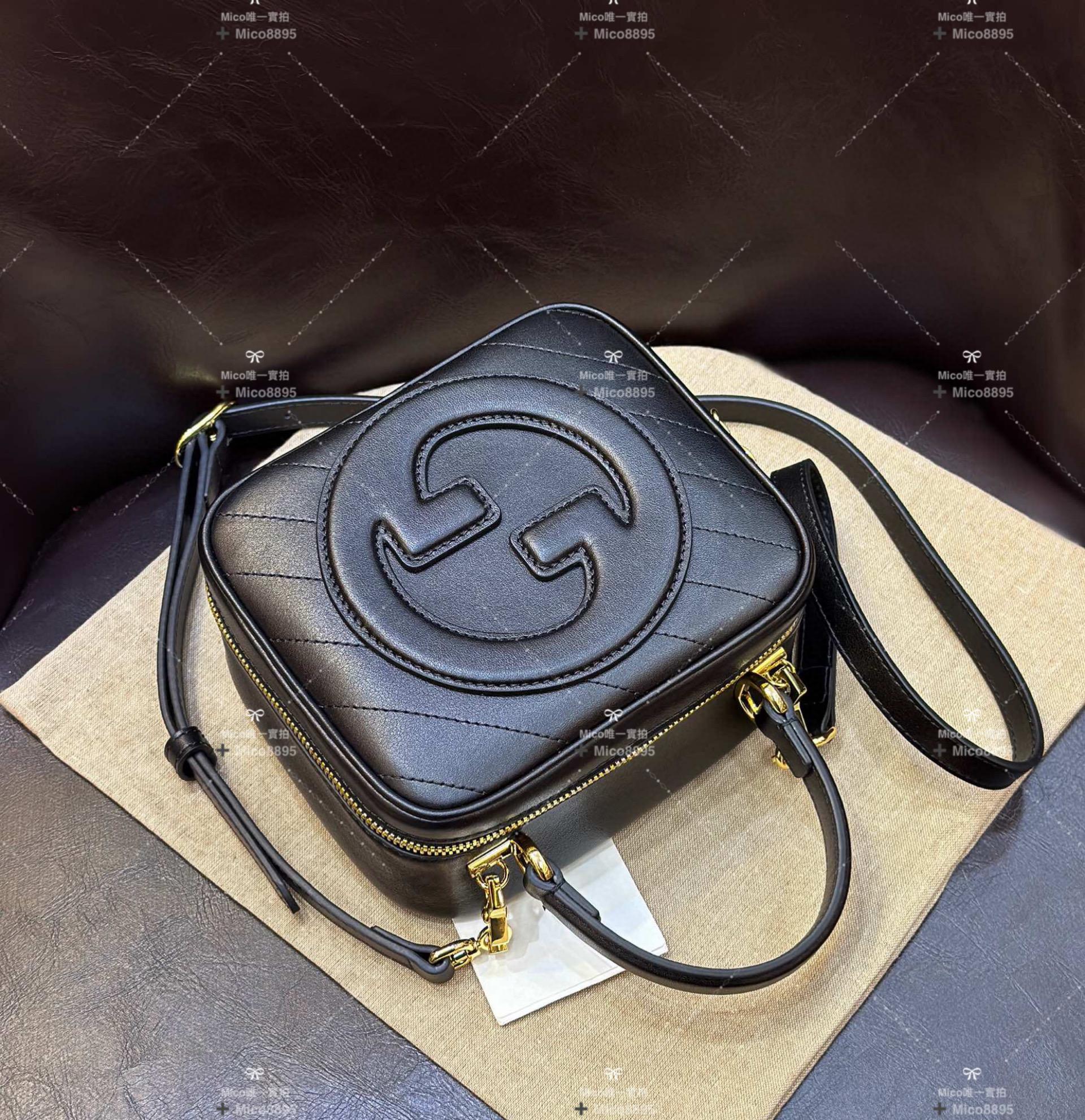 Gucci 新款 Blondie方型包 相機包 尺寸：17*15*9cm