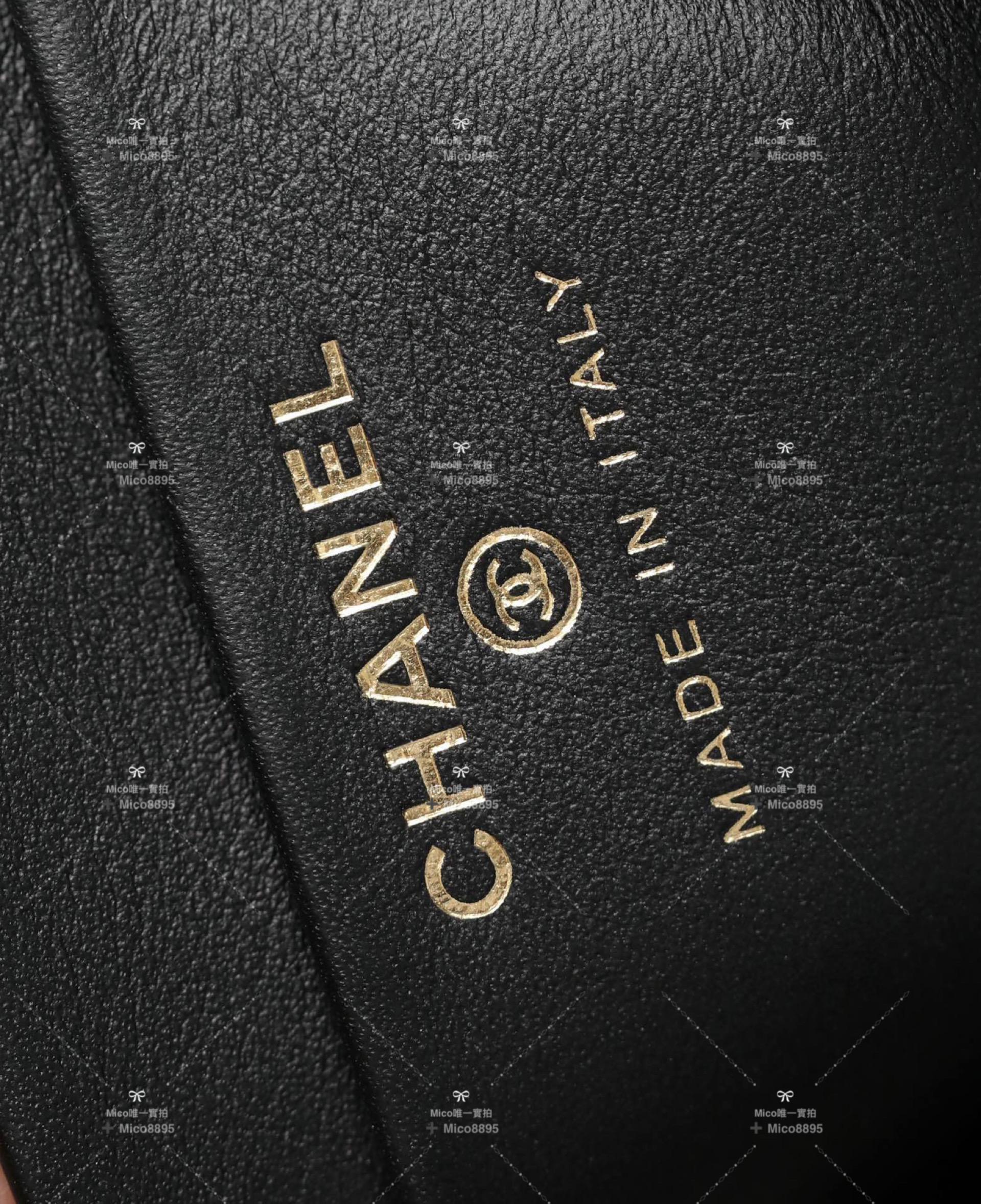 CHANEL 漆皮貝殼包 𝗺𝗶𝗻𝗶黑色🖤 小號/16cm