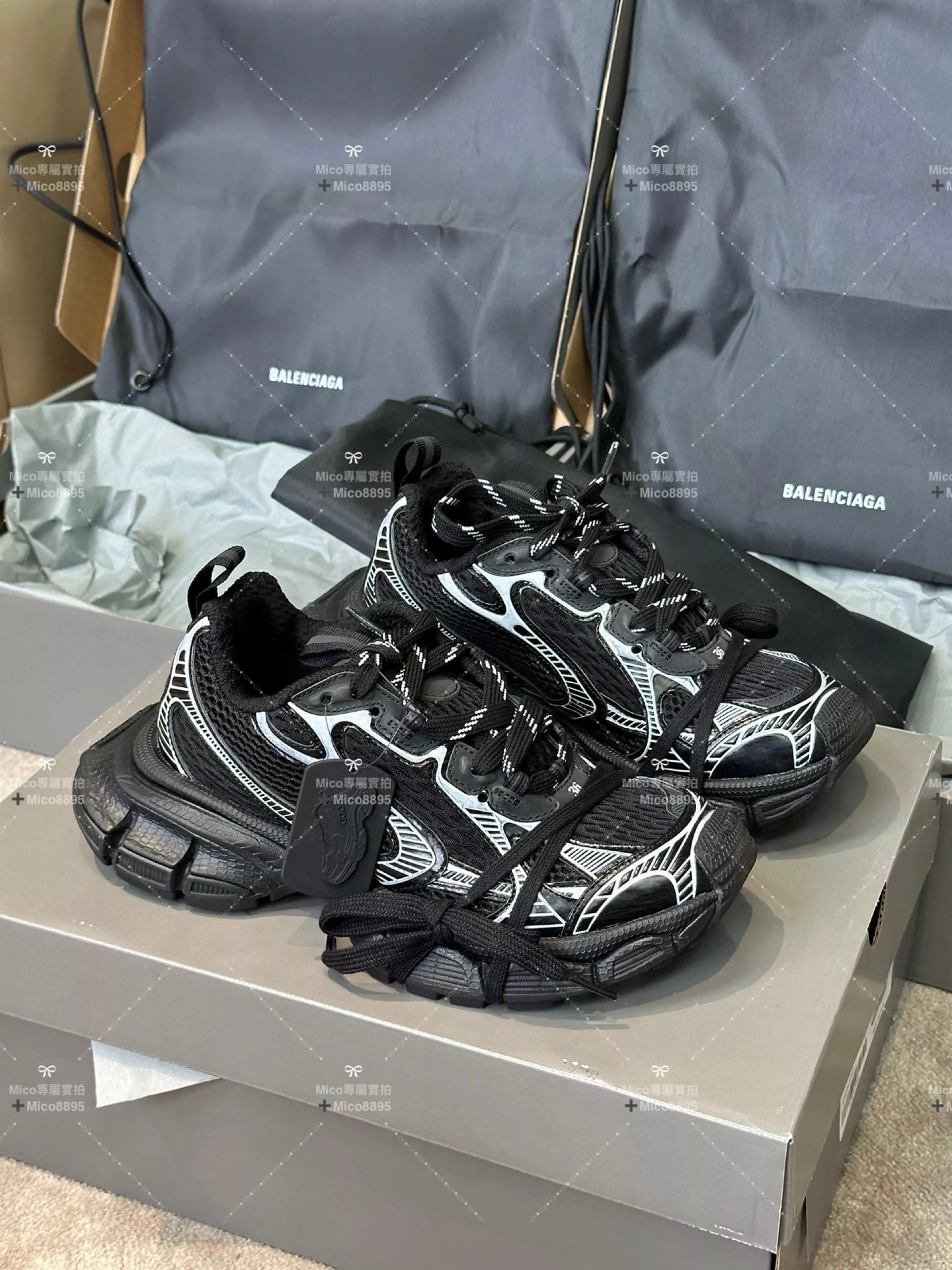 Balenciaga 巴黎世家 3XL 情侶款 老爹鞋/運動鞋 35-46碼 9個色 個性款