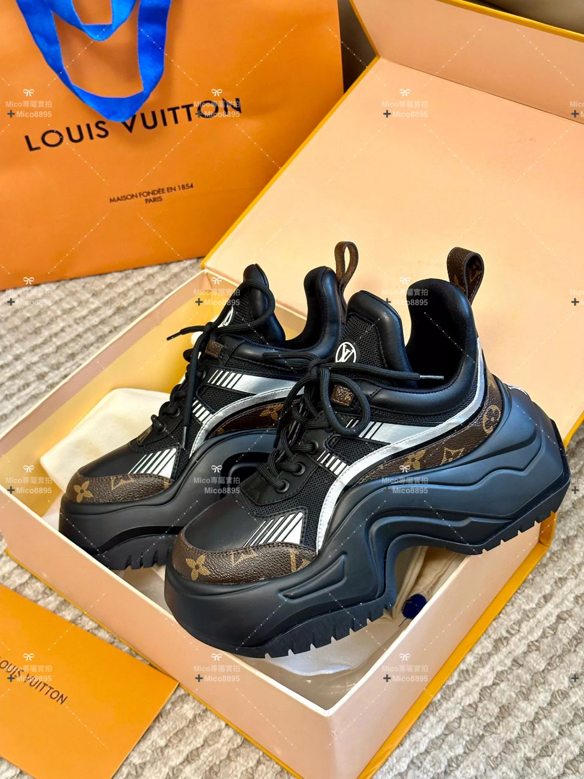 LV Archlight 2.0 platform運動鞋 底厚7cm 增高老爹鞋 厚底鞋 35-41