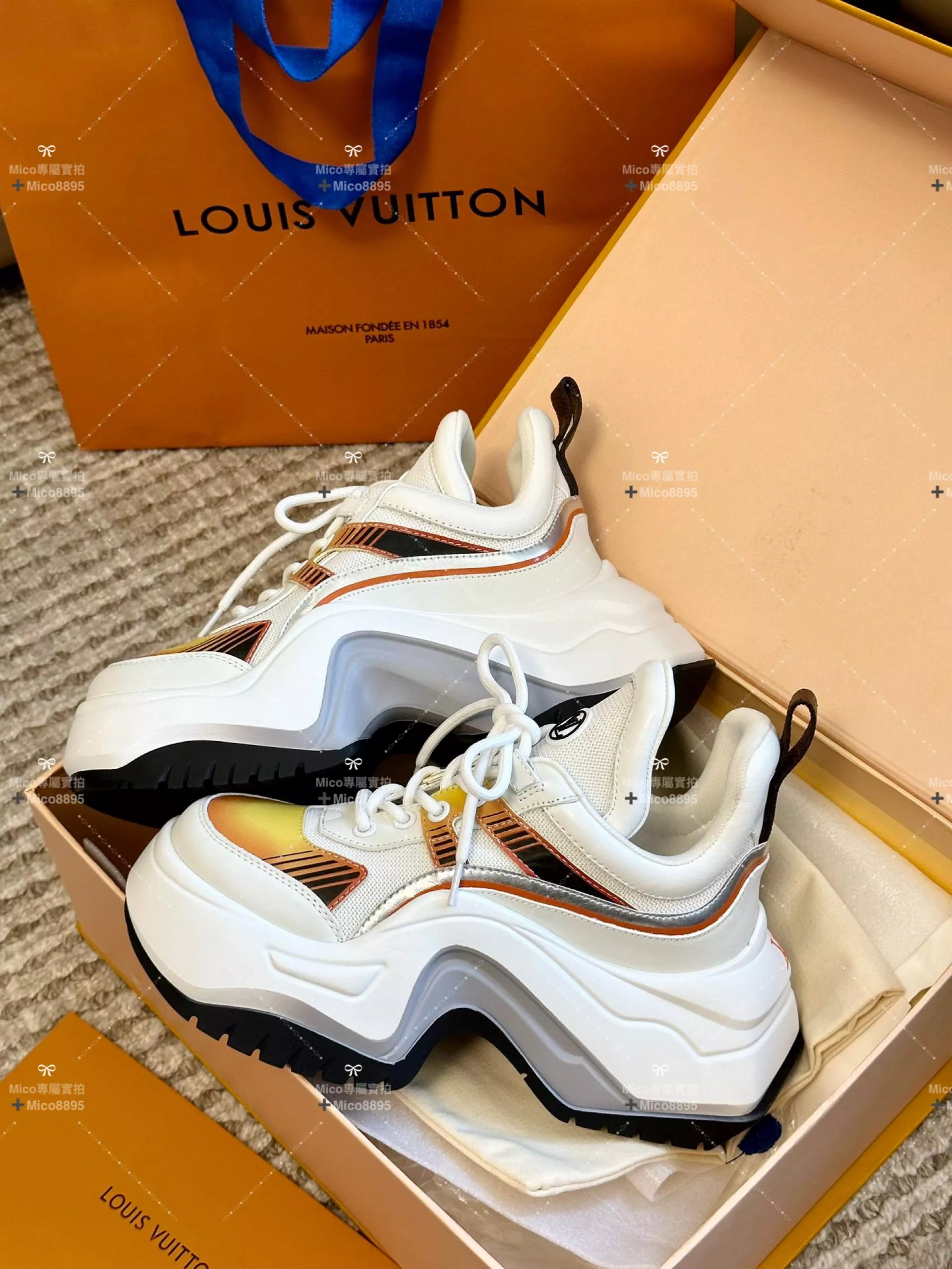 LV Archlight 2.0 platform運動鞋 底厚7cm 增高老爹鞋 厚底鞋 35-41