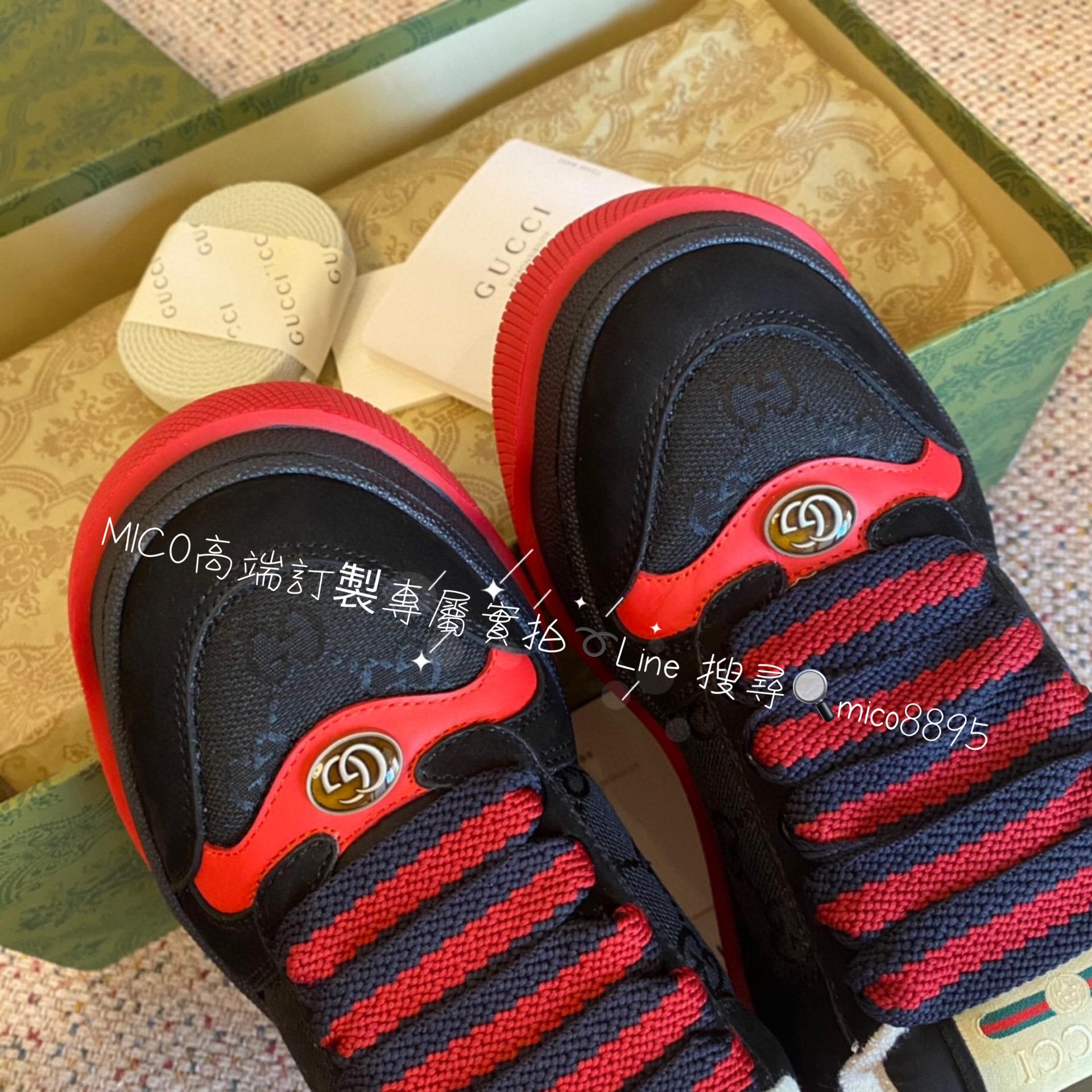 Gucci 23新款 厚底髒髒鞋 麵包鞋 情侶款 男鞋/女鞋 底厚6cm 碼數：35-44